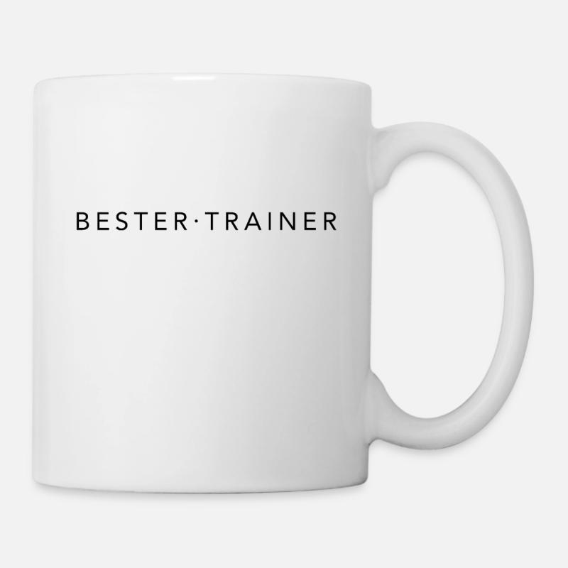 Bester Trainer - Tasse - Weiß