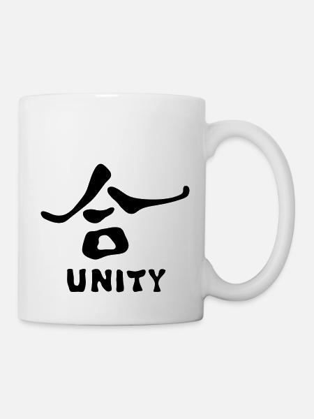 feng shui symbol unity union unite - Mug - white