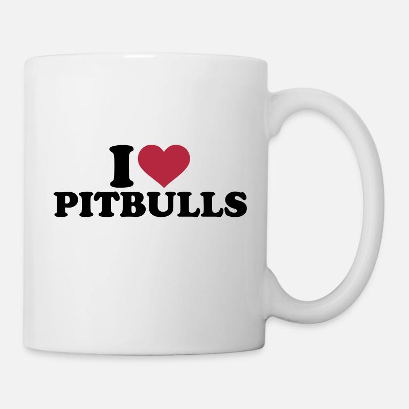 Pitbull - Tasse - Weiß