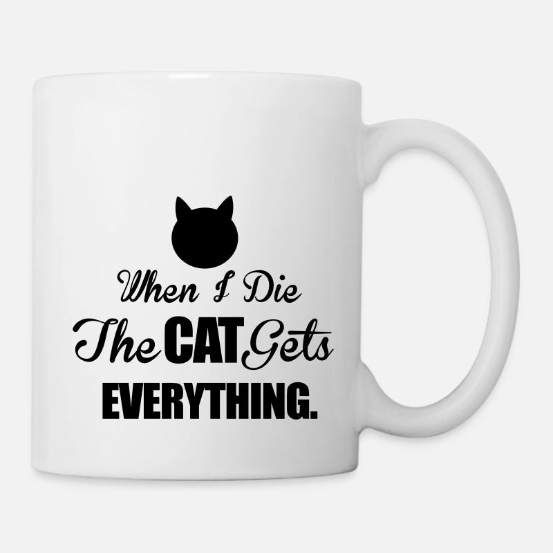 Cat - Tasse - Weiß