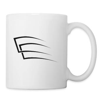 cracks and cuts Open parentheses - Mug - white - Right