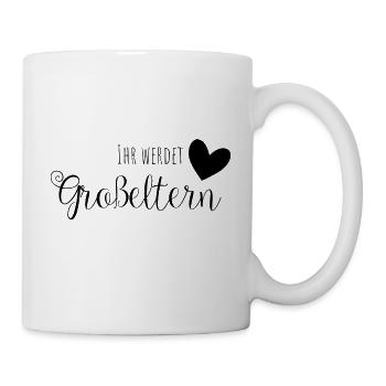 Ihr werdet Großeltern - Tasse - Weiß - Rechts