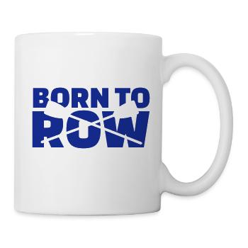 Rudern - Tasse - Weiß - Rechts