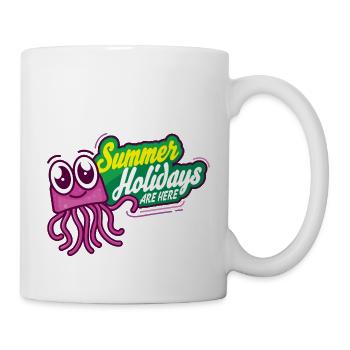 vacances d'été - Mug blanc - blanc - Droite