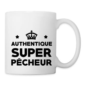 Pêche / Pêcheur / Chasse / Poisson / Mer - Mug blanc - blanc - Droite