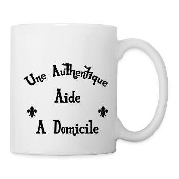 Aide A Domicile / Ménage / Auxiliaire de vie - Mug blanc - blanc - Droite