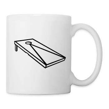 Cornhole - Mug - white - Right