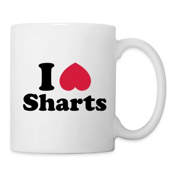 I Heart Sharts - Mug - white - Right