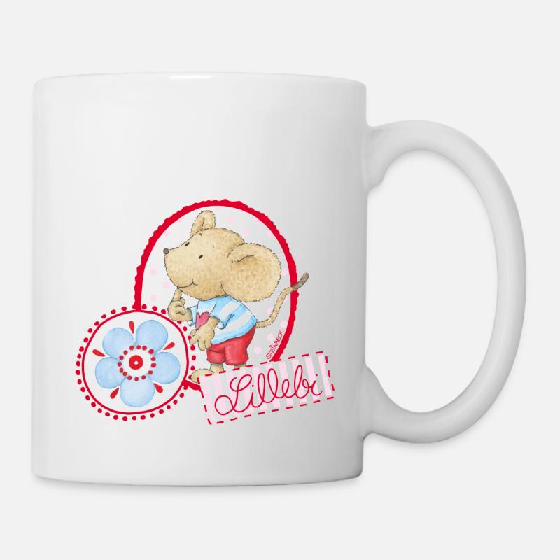 Lillebi oval - Tasse - Weiß