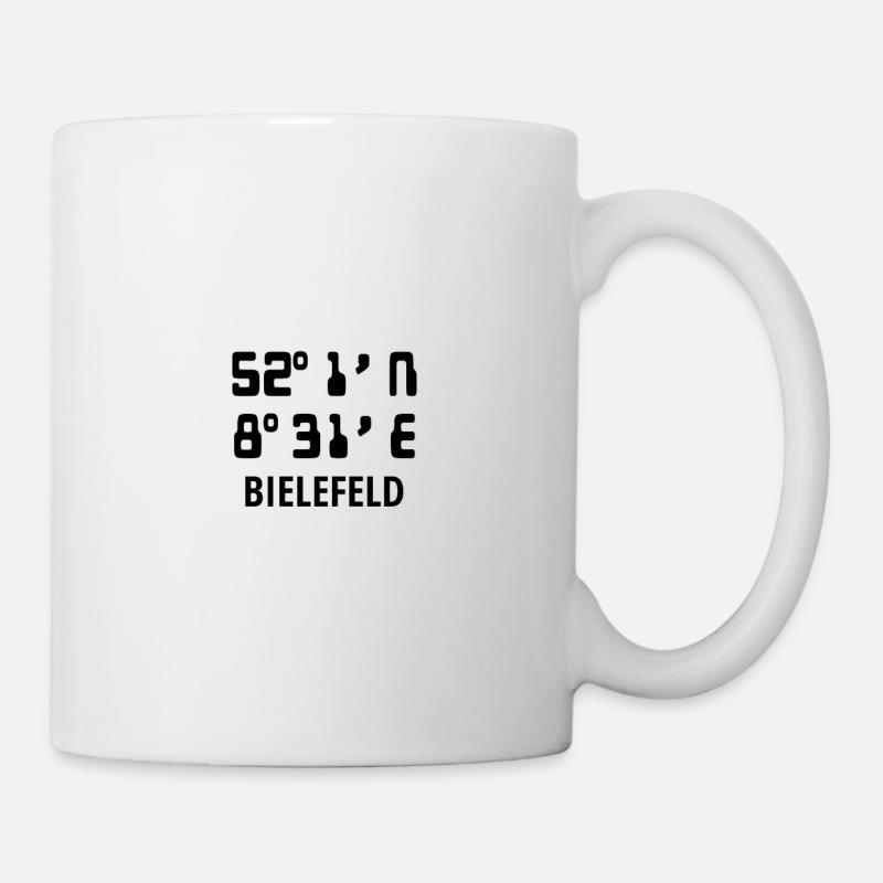Bielefeld - Tasse - Weiß