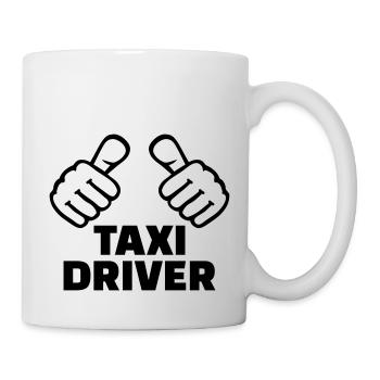 Taxi driver - Mug - white - Right