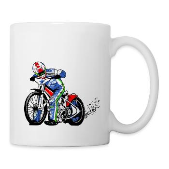 Speedway - Tasse - Weiß - Rechts