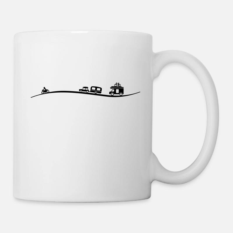 Reise Verkehr - Tasse - Weiß