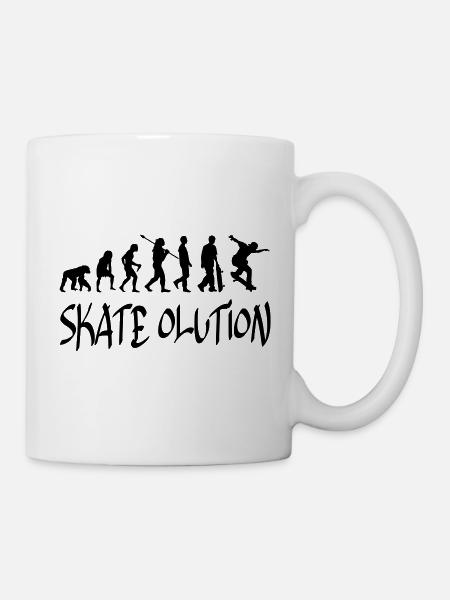 SKATE-LÖSUNG - Tasse - Weiß