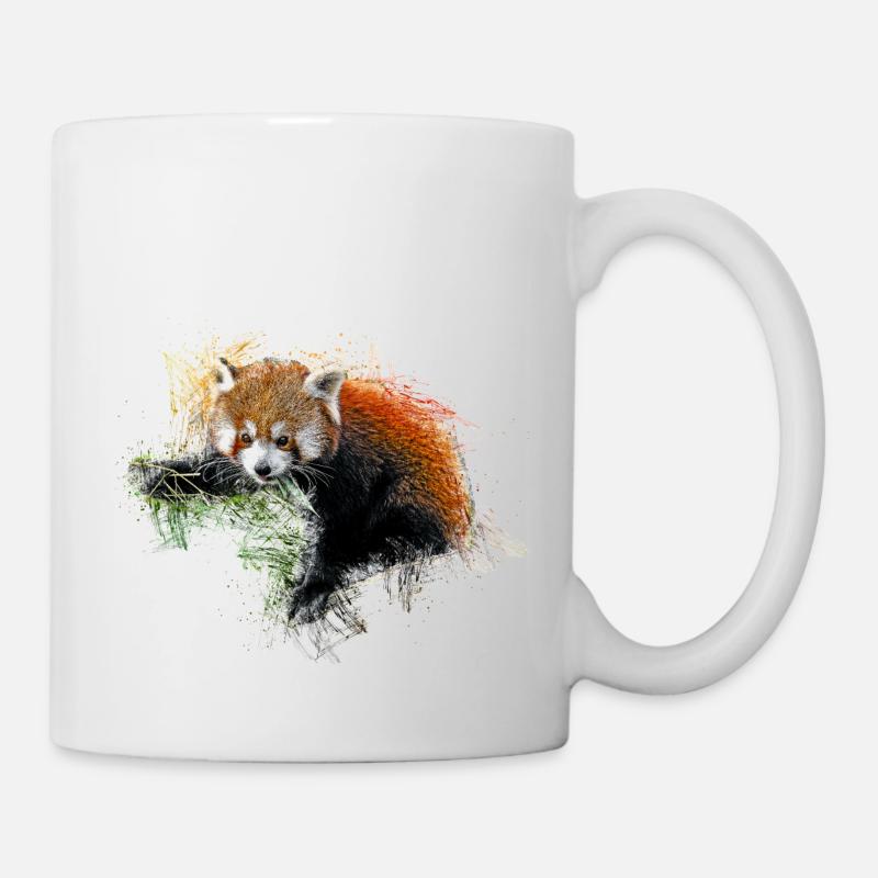 Red panda bear - Mug - white