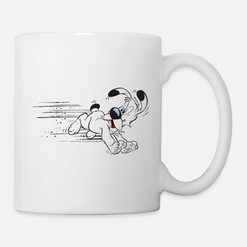 Asterix - Idefix hat es eilig - Tasse - Weiß