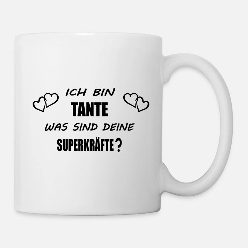 Tante - Tasse - Weiß