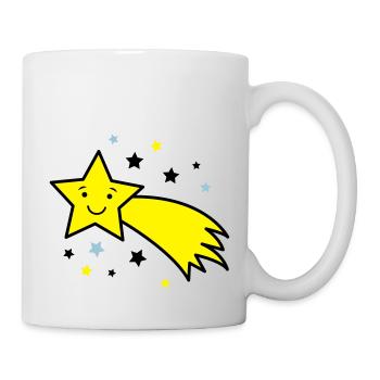 sternschnuppe_03 - Tasse - Weiß - Rechts