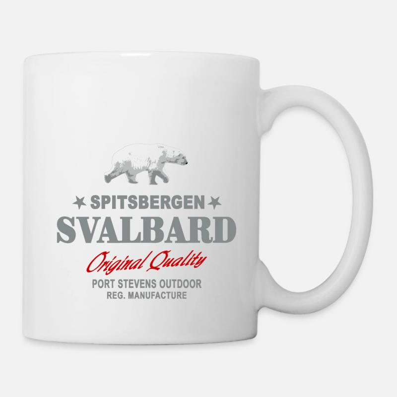 Spitsbergen - Svalbard - Spitzbergen - Polar Bear - Tasse - Weiß