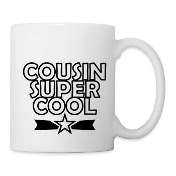 Onkel / Tante / Vetter / Cousin / Kusine - Tasse - Weiß - Rechts