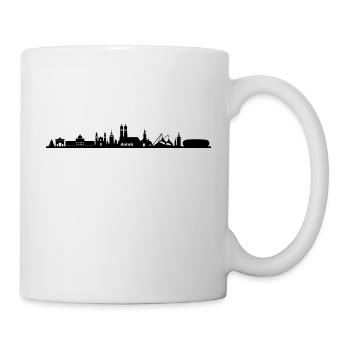 Skyline - München - Tasse - Weiß - Rechts