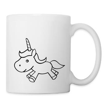 unicorn - Tasse - Weiß - Rechts
