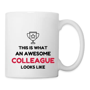 Kollegen / Kollegin / Unternehmen / Büro - Tasse - Weiß - Rechts