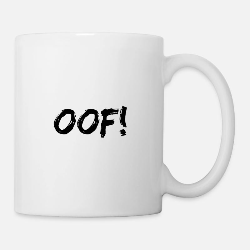 oof! - Mug - white