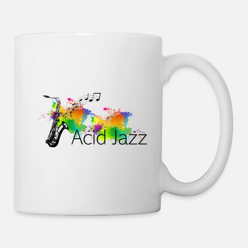 Acid Jazz Music - Mug blanc - blanc