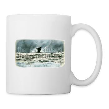 Surf sur la vague parfaite - The perfect wave - Mug blanc - blanc - Droite