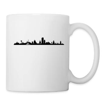 Skyline - Thüringen - Tasse - Weiß - Rechts