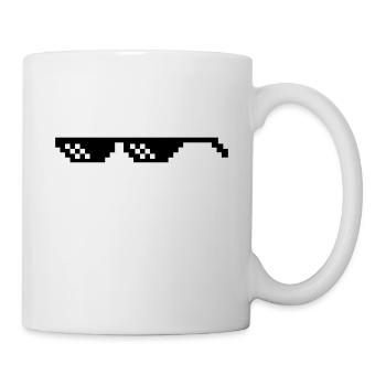 Thug Sunglasses (and your Face?) - Mug - white - Right