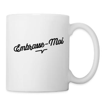 Embrasse moi - Mug blanc - blanc - Droite