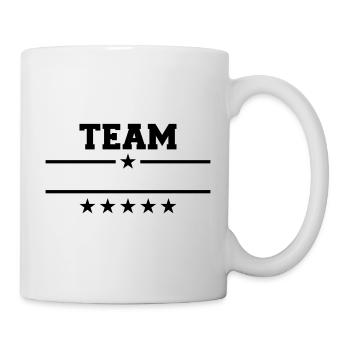 Team - Tasse - Weiß - Rechts