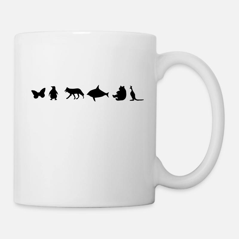 Tiere - Tasse - Weiß