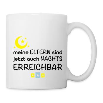 lustige Babysprüche - Tasse - Weiß - Rechts