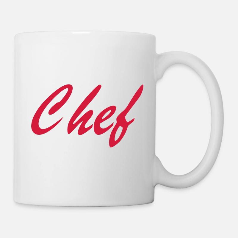 Chef - Tasse - Weiß