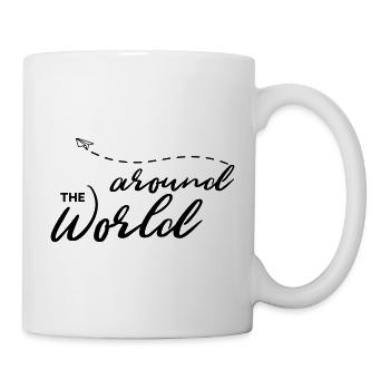 THE FASHION TEE - AROUND THE WORLD - Tasse - Weiß - Rechts