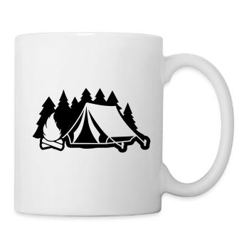 Camping - Tasse - Weiß - Rechts