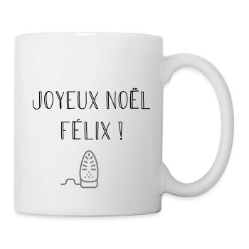 Joyeux Noël Félix ! - Mug blanc - blanc - Droite