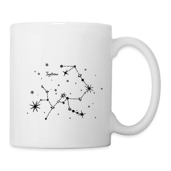 Sagittaire, Sagittarrius, signe du zodiaque, paradis - Mug blanc - blanc - Droite