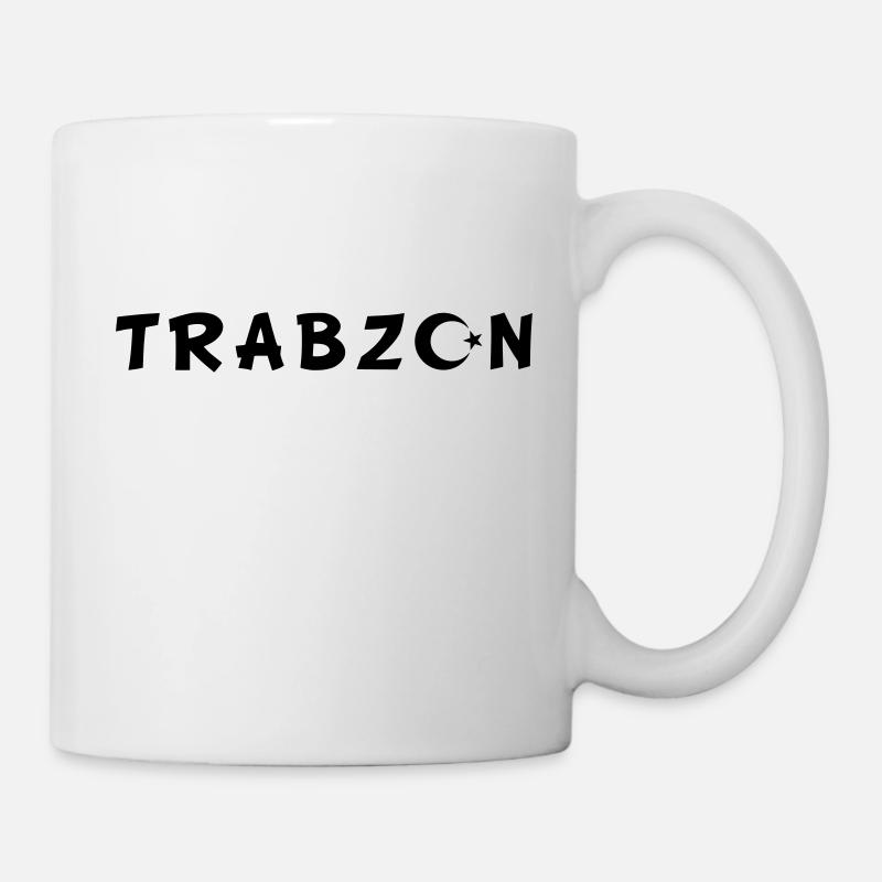 Drapeau Trabzon Turquie - Mug blanc - blanc