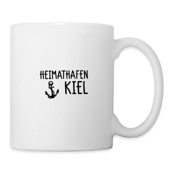 Heimathafen Kiel - Tasse - Weiß - Rechts