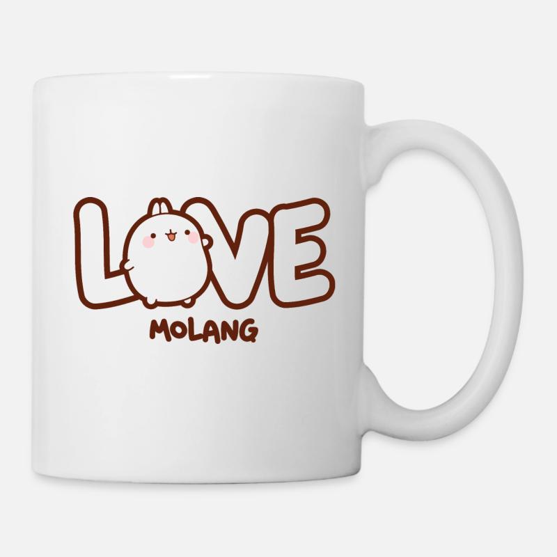 Molang Love - Mug blanc - blanc