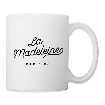 La madeleine - Paris 8e - Mug blanc - blanc - Droite