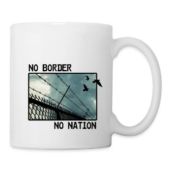 No Border No Nation - Mug - white - Right