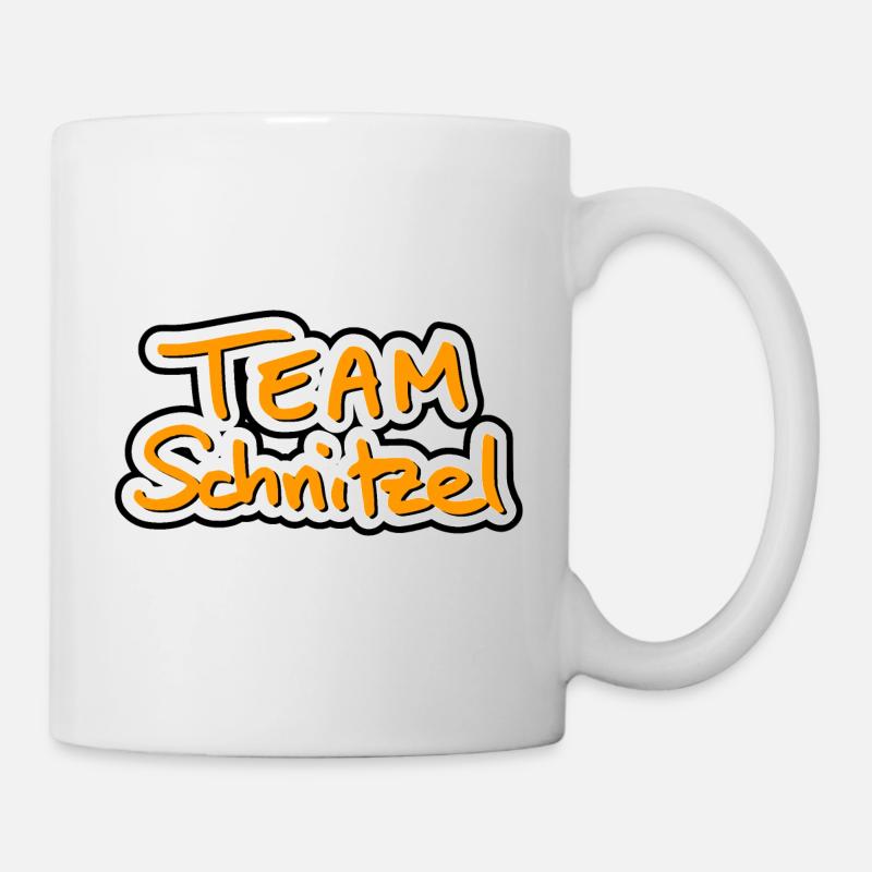 Team Schnitzel - Tasse - Weiß
