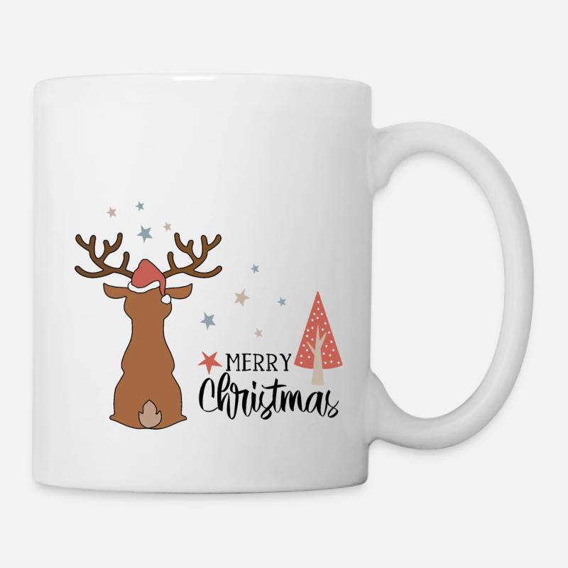 Weihnachten - Tasse - Weiß