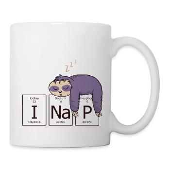Je fais la sieste périodiquement paresse scientifique drôle - Mug blanc - blanc - Droite