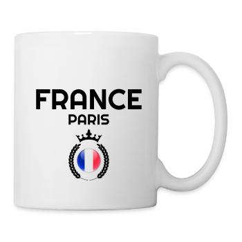 France, France country, France flag, France hoodie - Mug - white - Right